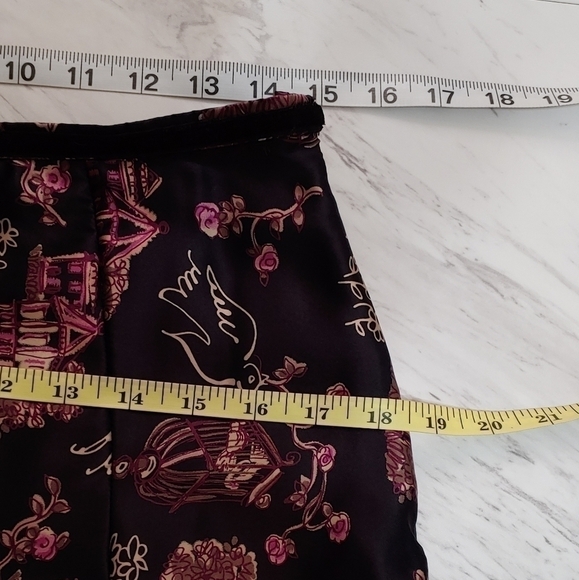 Vintage silk skirt - Picture 4 of 7